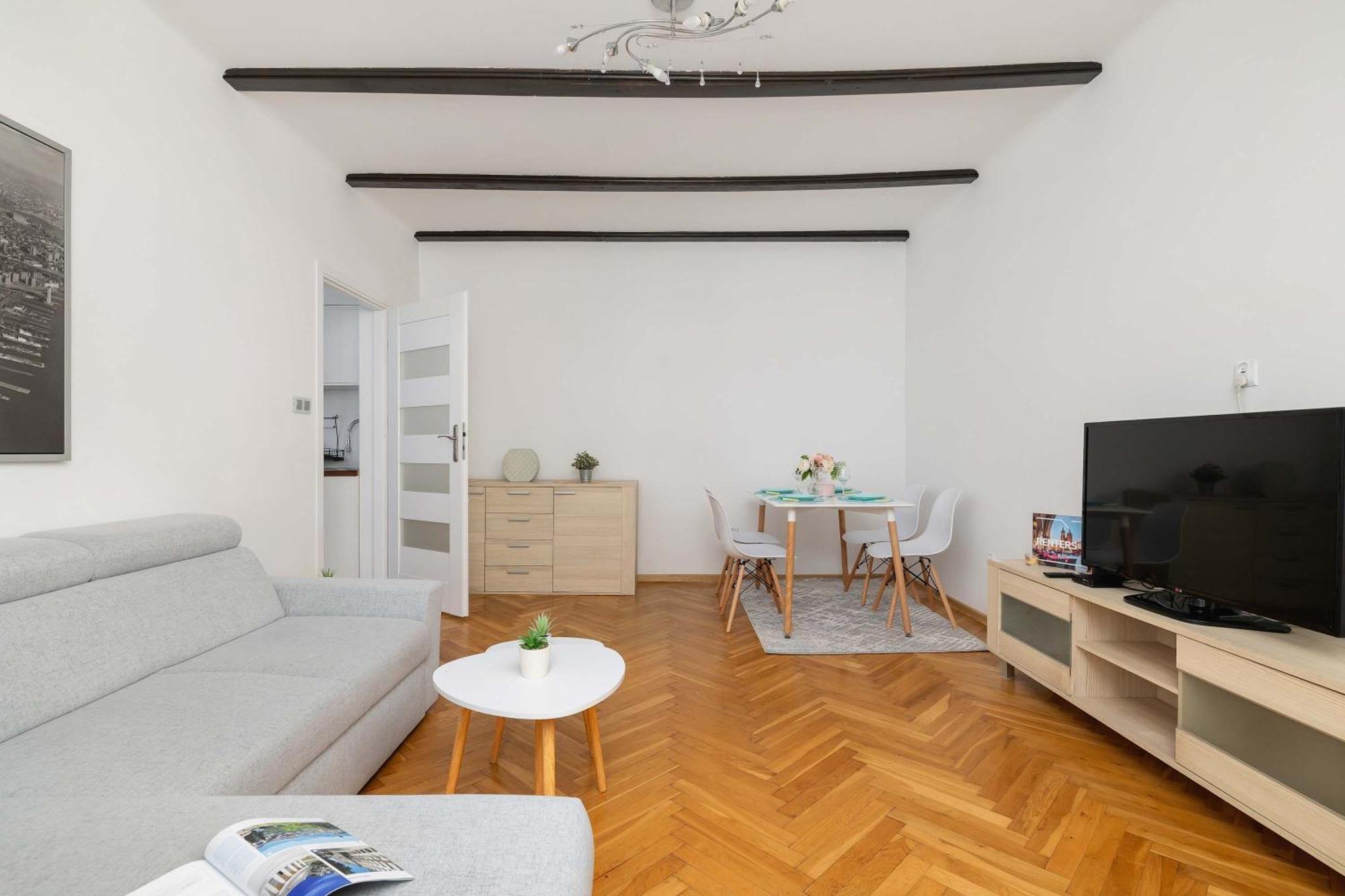 Prusa Stylish Close To The Center Of Cracow By Renters Apartment